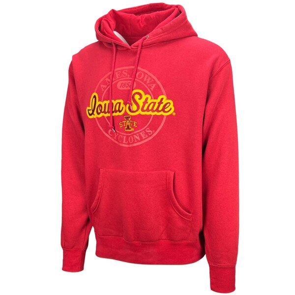 Blue 84 Iowa State I-State Cardinal Hooded Sweatshirt